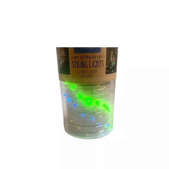Loft Living Multicolor LED String Lights 10 Feet New - Picture 5 of 10
